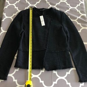 NWT WHBM dark blue blazer/jacket.small.